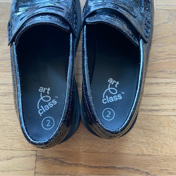 Art class kids shoes black size 2 - Picture 5 of 9